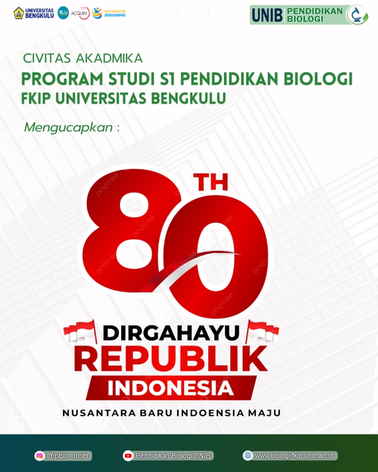 Dirgahayu Repbulik Indonesia Ke 80 Tahun 2025 : Semoga menjadi momentum Menuju Indonesia Emas